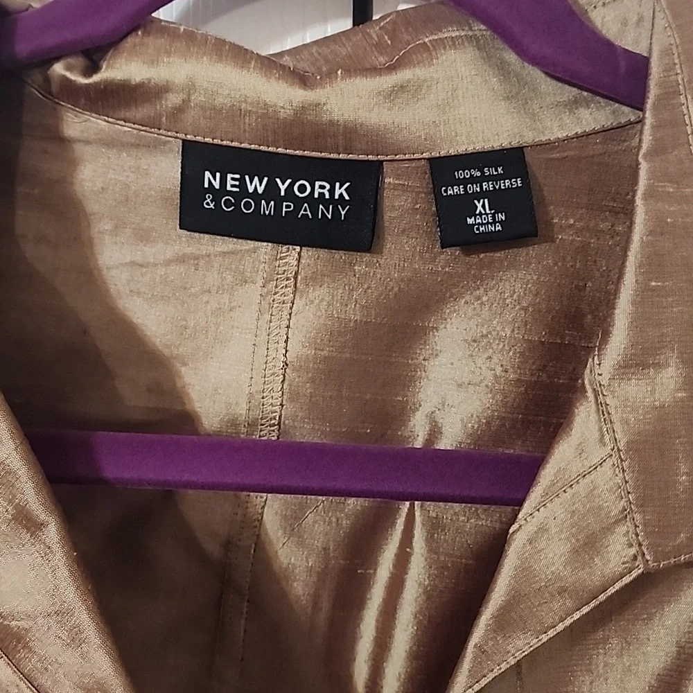 Jones NY Silk Jacket - Picture 4 of 6